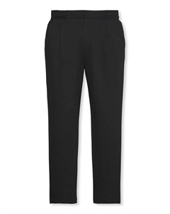 Мужские брюки прямого кроя с заужением и стрелками, черный Calvin klein