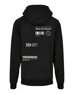 Пуловер Basic Hoodie Brave Heart HOODIE, черный F4nt4stic