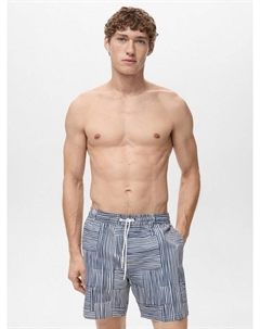 Шорты для плавания в полоску Mango