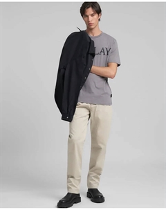 Мужские чиносы прямого кроя с карманами, бежевый Replay