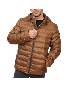 Куртка модель M Dennie Hood_jkt цвет Коричневый Geox