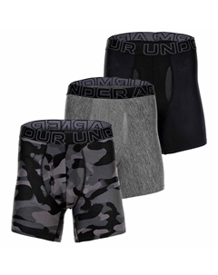 Мужские боксеры, упаковка из 3 шт., облегающие, UA PERFORMANCE TECH - 6 шт. в упаковке 3 шт. Under armour