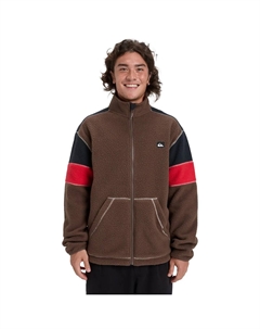 Мужская флисовая кофта Clean Coast Block, коричневый Quiksilver