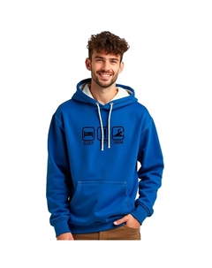 Худи Sleep Eat And Swim Two-Colour, синий Kruskis