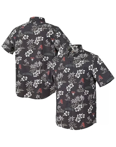 Мужская черная рубашка Arizona Diamondbacks Kekai Performance на пуговицах Reyn spooner