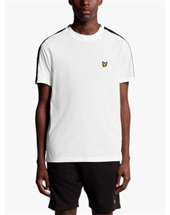 Футболка из хлопка с добавлением синтетики, White Lyle & scott