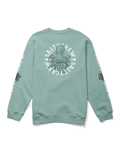Толстовка Tentacles, зеленый Salty crew
