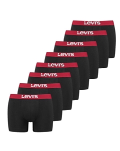 Мужские боксеры, упаковка из 8 шт., однотонные, базовые, ORG CO 4P ECOM Levi's®