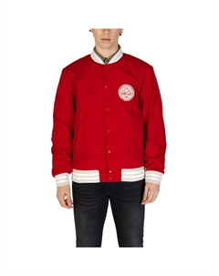 Красные хлопковые куртки и пальто, красный Replay