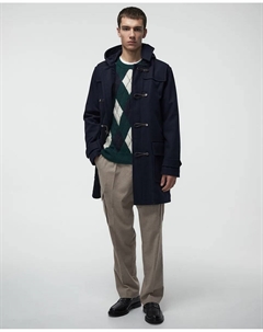 Пальто из смесовой шерсти, темно-синий Сфера