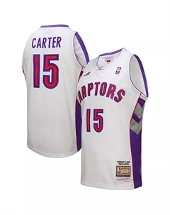 Мужская белая майка Винса Картера Торонто Рэпторс 2000 NBA All-Star Game Authentic Mitchell and ness