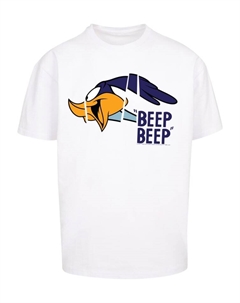 Футболка Looney Tunes Roadrunner Beep Beep, белый F4nt4stic