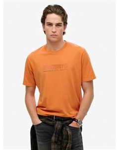 Утилитарная футболка с принтом Sport Graphic, Rusted Orange Superdry