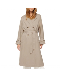 Куртка модель W Topazio Trench цвет бежевый Geox