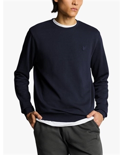 Хлопковый свитшот с круглым вырезом Lyle & scott