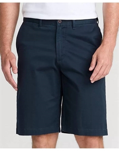 Мужские повседневные шорты-чинос Knockabout 11" с комфортной посадкой на талии, синий Lands' end
