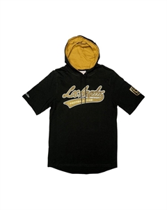 Толстовка с капюшоном и короткими рукавами Los Angeles FC Mitchell and ness