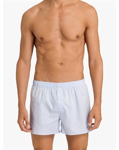 Стильные плетеные хлопковые боксеры свободного кроя, Light Blue Hanro