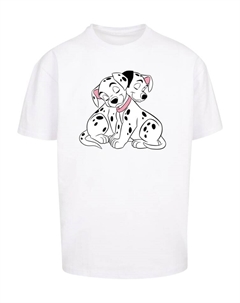 Футболка Disney 101 Dalmatiner Puppy Love, белый F4nt4stic