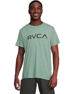 Мужская большая рубашка с коротким рукавом, Bottle Green Rvca