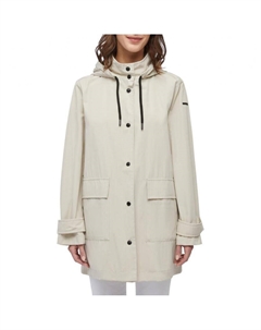 Куртка модель W Ilde Parka цвет белый Geox