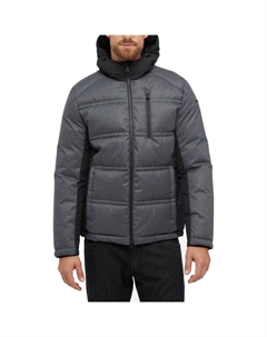 Куртка модель M Radente Short Park цвет серый Geox