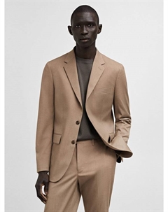 Пиджак Milan Slim Fit, Light Beige Mango