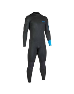 Неопреновый костюм с длинными рукавами и молнией на спине Base 4/3 mm, черный Ion