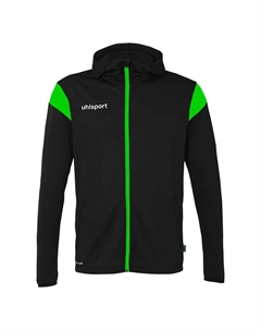 Толстовка Squad 27 full zip, черный Uhlsport