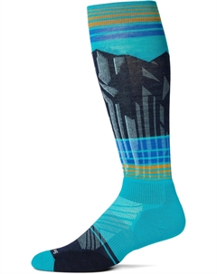 Носки Men's Ski Targeted Cushion Summit Shot Over The Calf Socks, Capri Smartwool