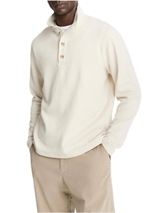 Мужская кофта с воротником-стойкой и длинным рукавом на пуговицах, H Bone Vince