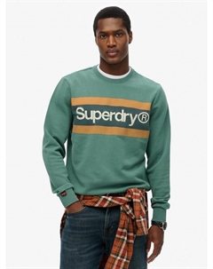 Свободный свитшот с логотипом Core и полосками, International Pine Superdry