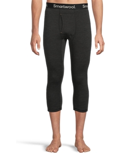 Брюки Men's Classic Thermal Merino Base Layer 3/4 Bottom, Charcoal-Honey Gold Smartwool