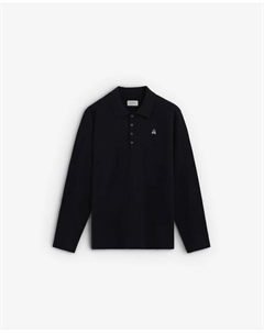 Мужской джемпер поло обычного кроя, темно-синий Scalpers