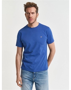 Короткий рукав хлопковая футболка Gant