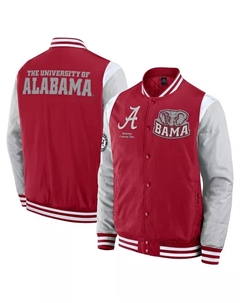 Мужская куртка Alabama Crimson Tide Elements Elite на молнии, цвет малиновый Fanatics