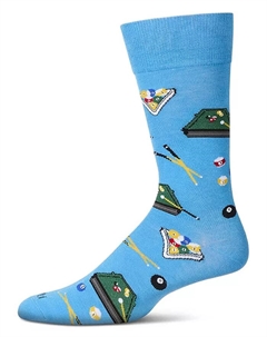 Мужские носки Shoot Pool Crew, синий Memoi