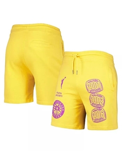 Мужские шорты Gold Los Angeles Sparks Legacy Logo Playa society