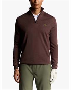 Гольф-полузип пуловер из шерстяной смеси, Berry Lyle & scott