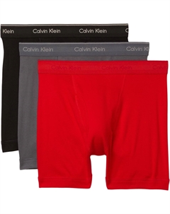 Комплект из 3 мужских боксеров из классического хлопка, Turbulence/Adrenaline Rush/Black Calvin klein underwear