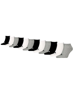 Носки тренировочные, 12 пар, серые/белые/черные Head