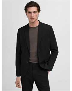 Парижский блейзер Slim Fit, Black Mango