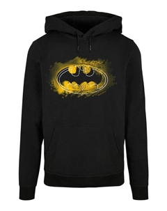 Пуловер Basic DC Comics Batman Spray Logo, черный F4nt4stic