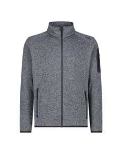 Ветрозащитная теплая мужская куртка - Man Jacket Knit-Tech Cmp