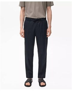 Мужские джоггеры из лиоцелла и хлопка, синий Mango