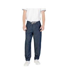 Синие хлопковые брюки, синий Replay