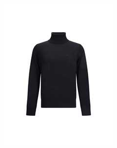 Водолазка из натуральной шерсти, черный Dsquared2