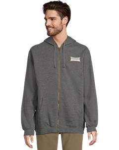 Мужская флисовая кофта Essential на молнии, Gunmetal Heather Salty crew