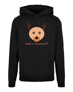 Пуловер Basic Red Nose Weihnachten, черный F4nt4stic