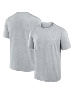 Мужская серая футболка Front Office Tech Los Angeles Chargers Fanatics